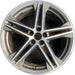 20" AUDI Q5 21 20x8 , 5 spoke, star design Original OEM Wheel Rim - Front View