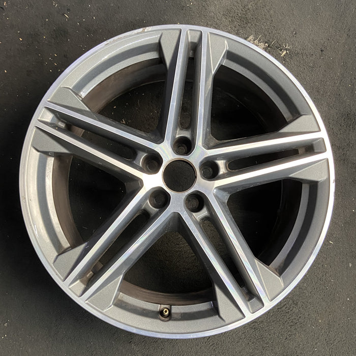 20" AUDI Q5 21 20x8 , 5 spoke, star design Original OEM Wheel Rim - Additional View