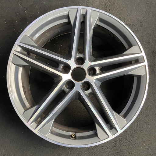20" AUDI Q5 21 20x8 , 5 spoke, star design Original OEM Wheel Rim - Additional View