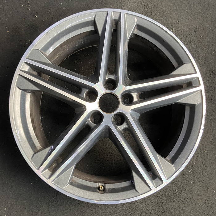 20" AUDI Q5 21 20x8 , 5 spoke, star design Original OEM Wheel Rim - Additional View