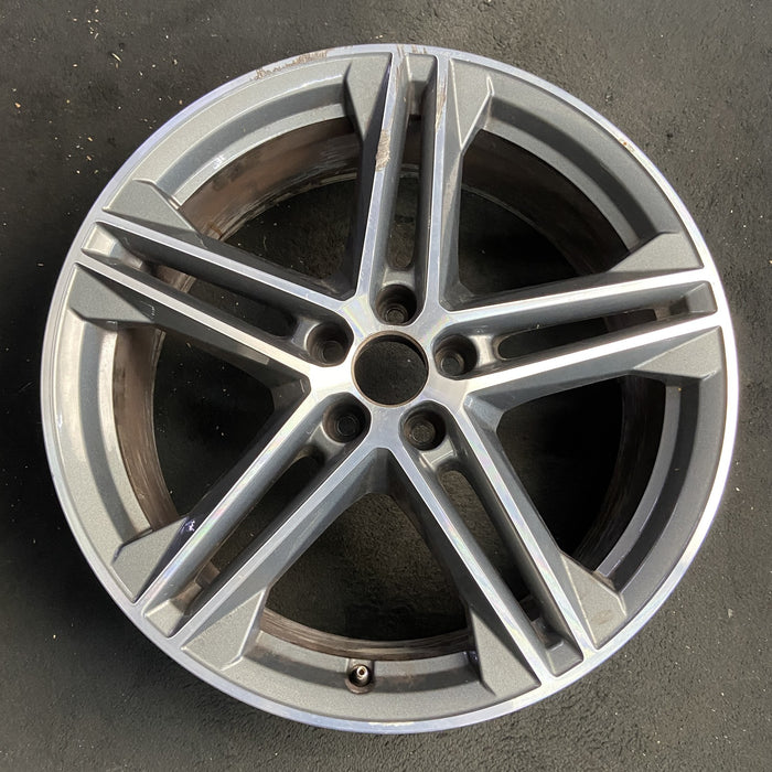 20" AUDI Q5 21 20x8 , 5 spoke, star design Original OEM Wheel Rim - Additional View
