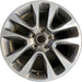 20" GRAND CHEROKEE 17 20x8, 5 spoke , w/o 75th Anniversary package; polished - Front View