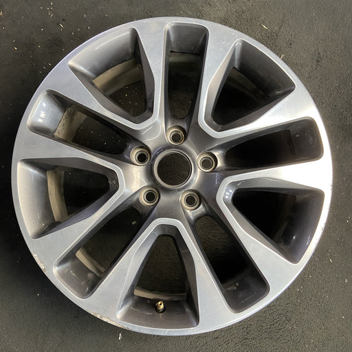 20" GRAND CHEROKEE 17 20x8, 5 spoke , w/o 75th Anniversary package; polished - Additional View