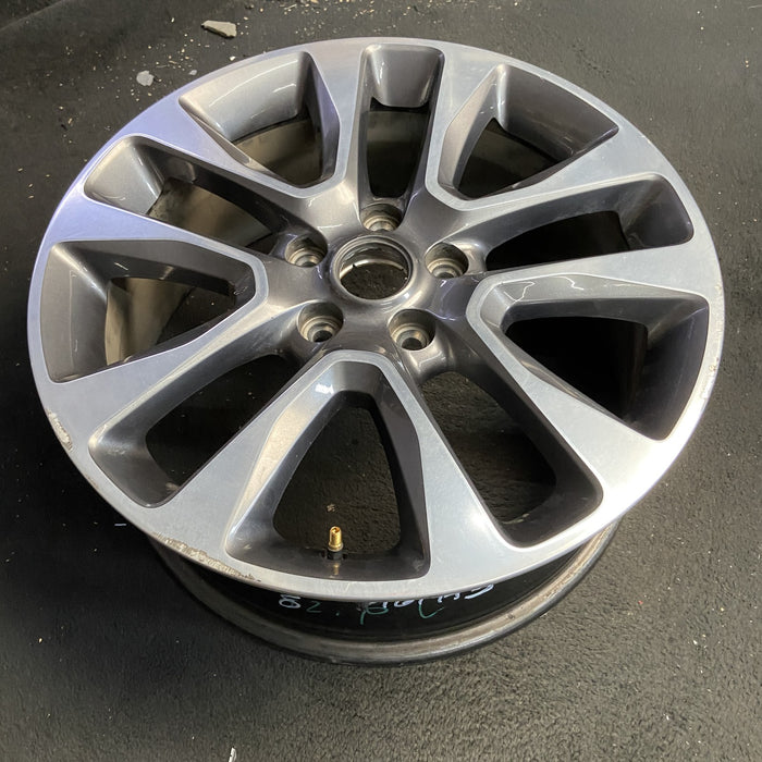 20" GRAND CHEROKEE 17 20x8, 5 spoke , w/o 75th Anniversary package; polished - View 7