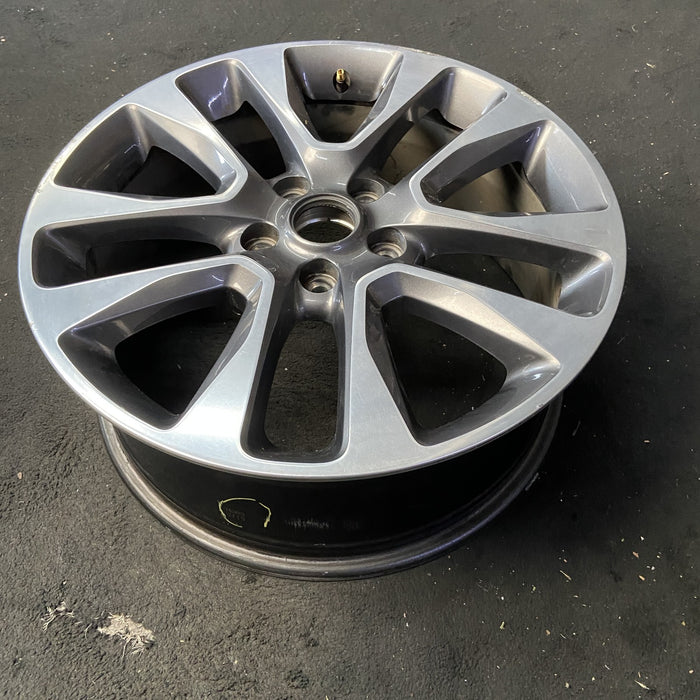 20" GRAND CHEROKEE 17 20x8, 5 spoke , w/o 75th Anniversary package; polished - View 8