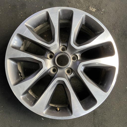 20" GRAND CHEROKEE 17 20x8, 5 spoke , w/o 75th Anniversary package; polished - Additional View