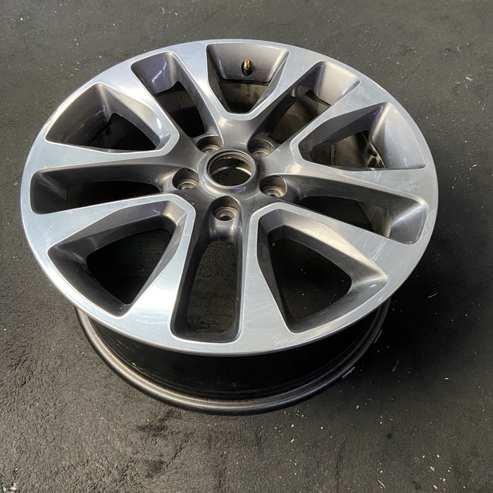20" GRAND CHEROKEE 17 20x8, 5 spoke , w/o 75th Anniversary package; polished - View 8