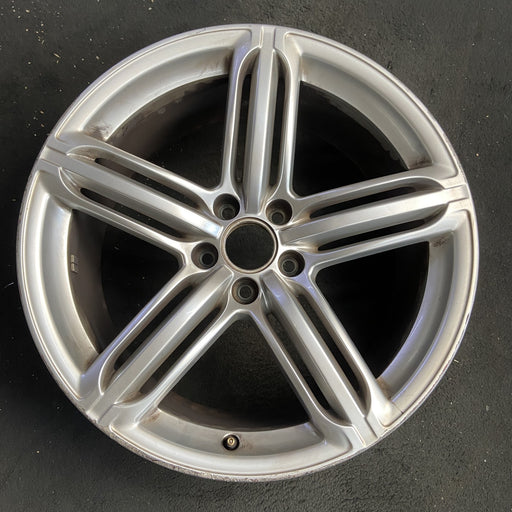 19" AUDI A5 08-09 19x9, 5 spoke Original OEM Wheel Rim - Additional View