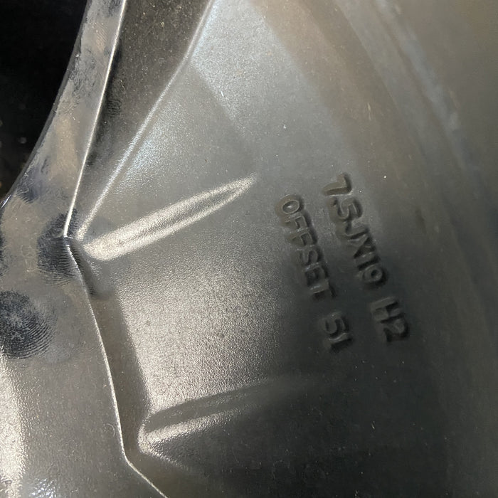 19" SPORTAGE 23-24 gasoline, 19x7.5 , single spoke Original OEM Wheel Rim - View 10
