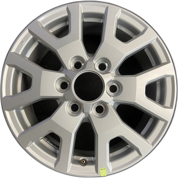 17" TACOMA 24-25 17x7, alloy Original OEM Wheel Rim - Front View