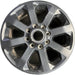 20" DODGE 2500 PICKUP 19-21 , 20x8, , , single spoke Original OEM Wheel Rim - Front View