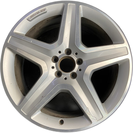20" MERCEDES GLE-CLASS 16 166 Type, , GLE300d, 20x9, w/AMG, silver accents - Front View