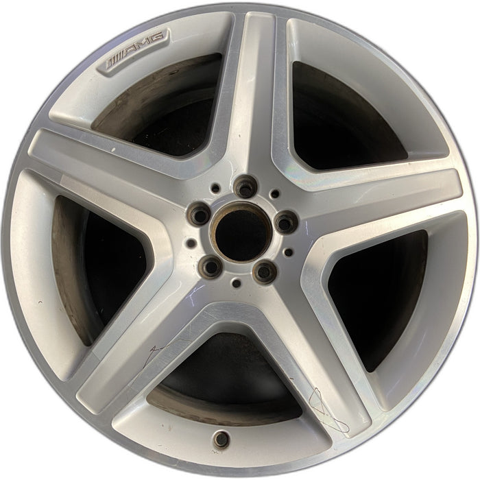 20" MERCEDES GLE-CLASS 16 166 Type, , GLE300d, 20x9, w/AMG, silver accents - Front View