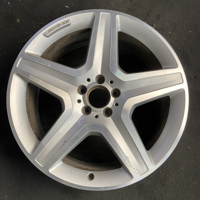 20" MERCEDES GLE-CLASS 16 166 Type, , GLE300d, 20x9, w/AMG, silver accents - Additional View