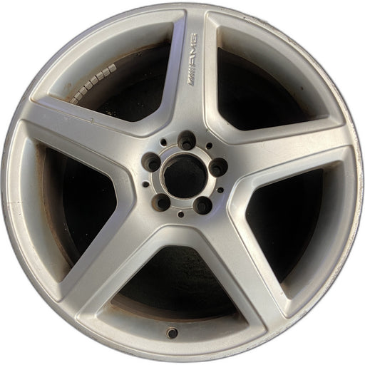 20" MERCEDES CL-CLASS 08 216 Type; CL65, 20x8.5, Original OEM Wheel Rim - Front View