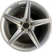18" MERCEDES C-CLASS 15 205 Type; , C400, 5 spoke, 18x8.5, gray accents - Front View