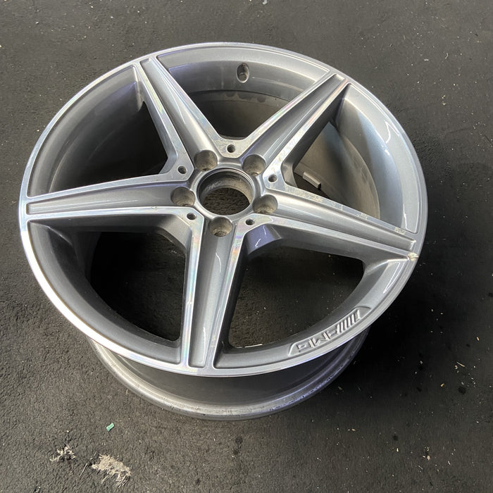 18" MERCEDES C-CLASS 15 205 Type; , C400, 5 spoke, 18x8.5, gray accents - View 8