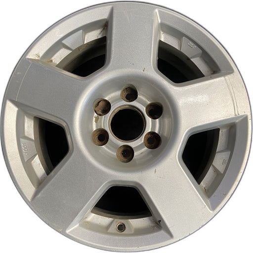 16" FRONTIER 05-08 16x7, alloy, 5 spoke Original OEM Wheel Rim - Front View