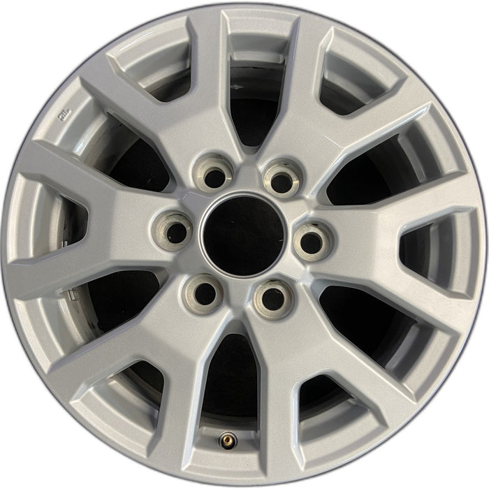 17" TACOMA 24-25 17x7, alloy Original OEM Wheel Rim - Front View