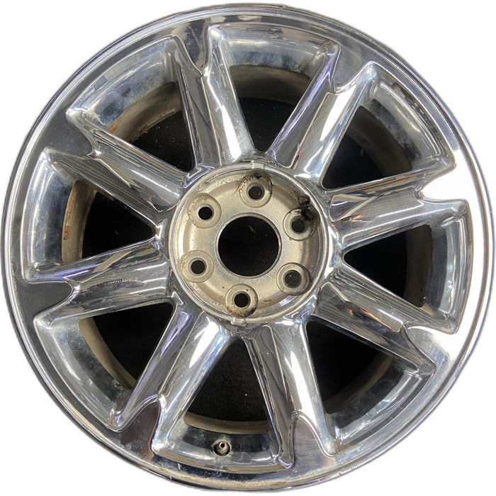 20" SIERRA 1500 PICKUP 07 , 20x8.5, 8 spoke Original OEM Wheel Rim - Front View