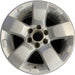 16" FRONTIER 09-12 16x7, alloy, 5 spoke Original OEM Wheel Rim - Front View