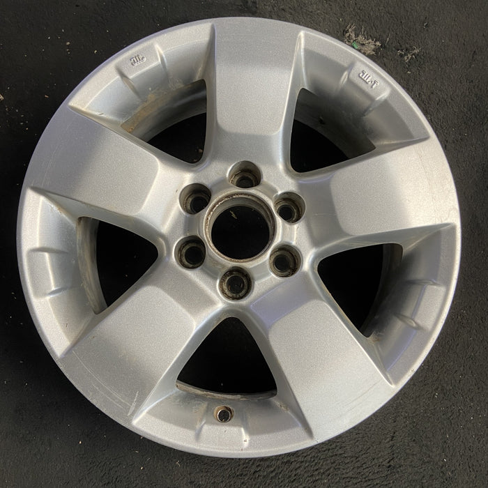 16" FRONTIER 09-12 16x7, alloy, 5 spoke Original OEM Wheel Rim - Additional View