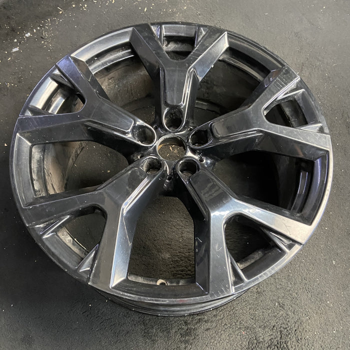 21" X7 19-20 21x9.5, 5 spoke, Y spoke, black Original OEM Wheel Rim - View 7