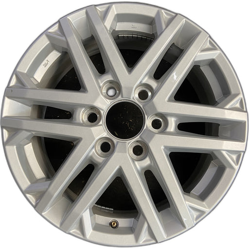 18" SEQUOIA 23-24 18x7.5, 6 double spoke, silver Original OEM Wheel Rim - Front View