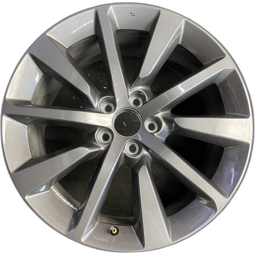 20" MDX 25 20x9 , , single spoke, dark gray Original OEM Wheel Rim - Front View