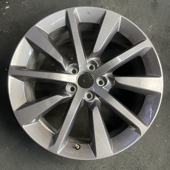 20" MDX 25 20x9 , , single spoke, dark gray Original OEM Wheel Rim - Additional View