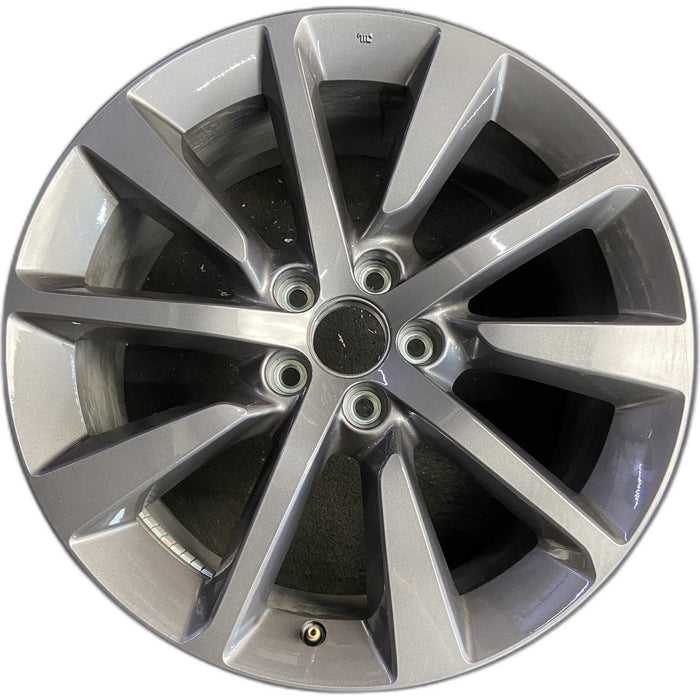 20" MDX 25 20x9 , , single spoke, dark gray Original OEM Wheel Rim - Front View