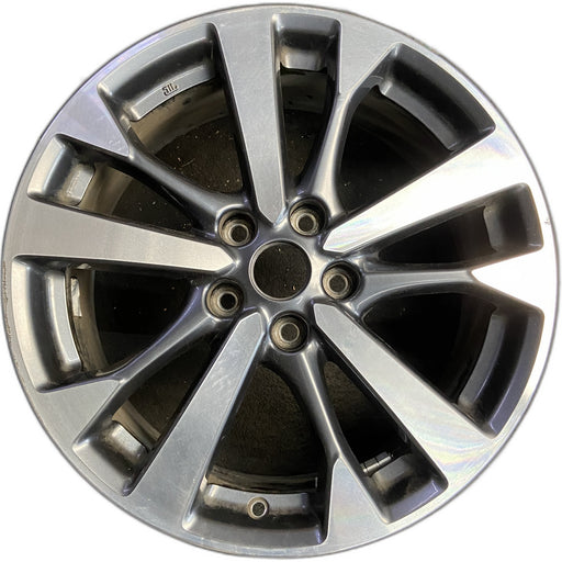 18" ALTIMA 16 18x7.5 , 10 spoke Original OEM Wheel Rim - Front View
