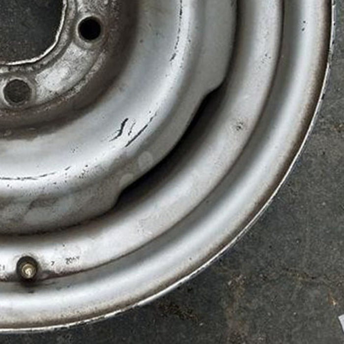 15" CHEVROLET 1500 PICKUP 96-98 4x2 , steel, standard steel Original OEM Wheel - Back View
