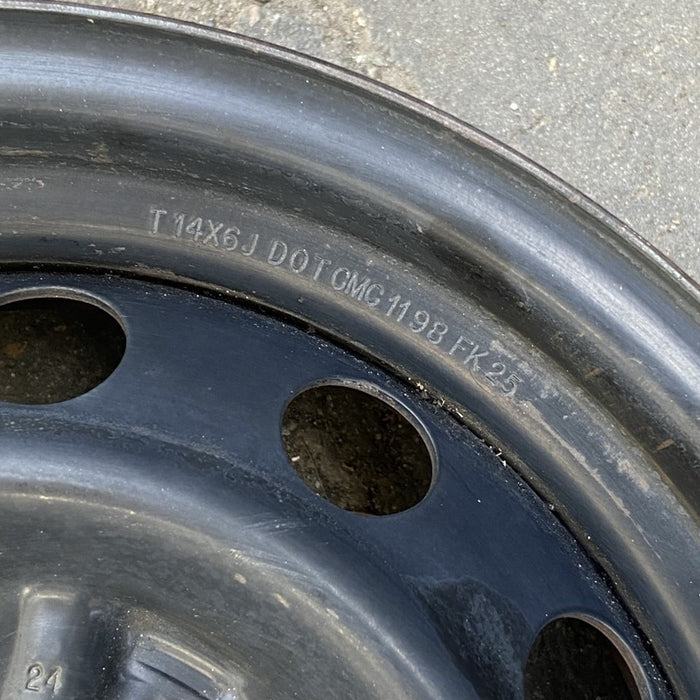 14" TACOMA 95-00 14x6 , steel Original OEM Wheel Rim - View 9