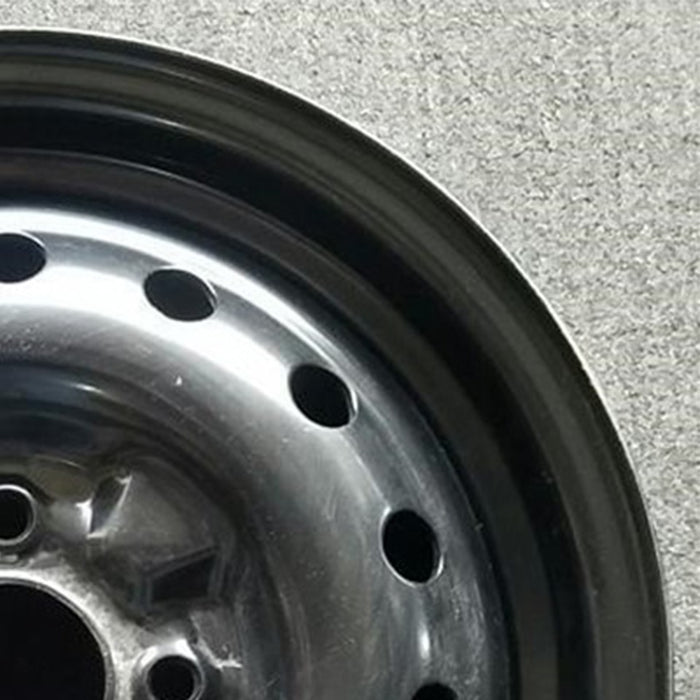 15" ALTIMA 93-01 15x6, steel Original OEM Wheel Rim - Close-Up Detail