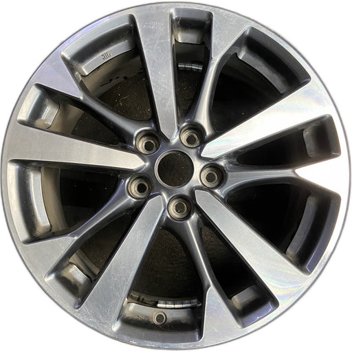18" ALTIMA 16 18x7.5 , 10 spoke Original OEM Wheel Rim - Front View