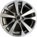 18" ALTIMA 16 18x7.5 , 10 spoke Original OEM Wheel Rim - Front View