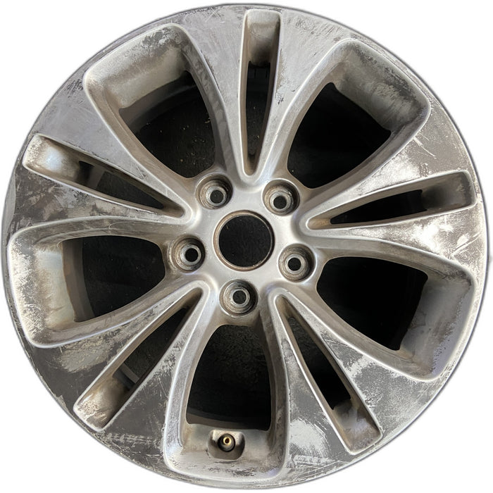 17" SOUL 14 , alloy, 17x6.5, w/o Original OEM Wheel Rim - Front View