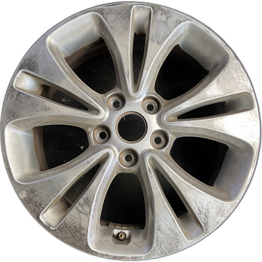 17" SOUL 14 , alloy, 17x6.5, w/o Original OEM Wheel Rim - Front View