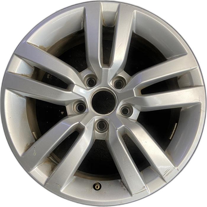 16" TIGUAN 12-15 16x6.5, alloy Original OEM Wheel Rim - Front View