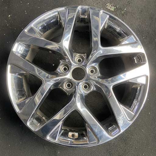 19" SORENTO 19 19x7.5 , 5 Y spoke, chrome, w/o Original OEM Wheel Rim - Additional View