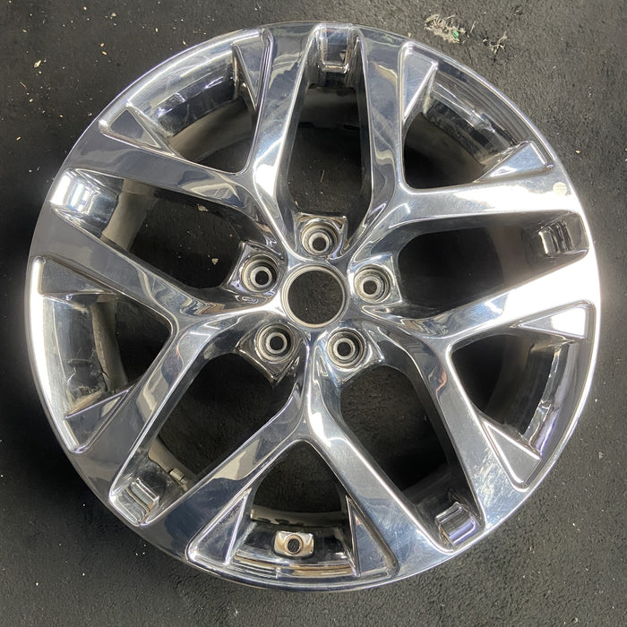 19" SORENTO 19 19x7.5 , 5 Y spoke, chrome, w/o Original OEM Wheel Rim - Additional View
