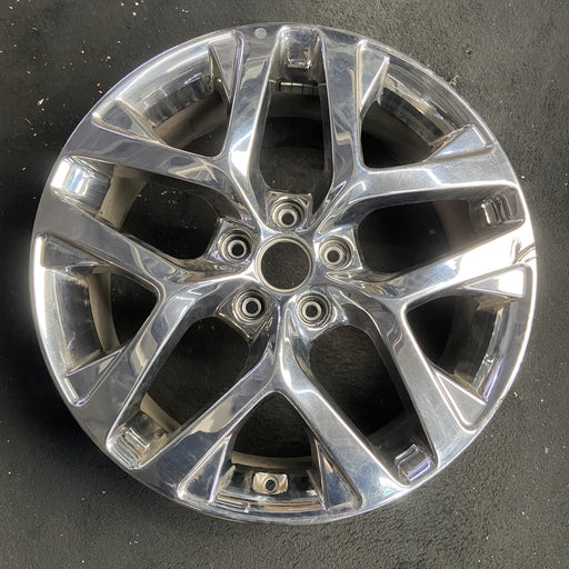 19" SORENTO 19 19x7.5 , 5 Y spoke, chrome, w/o Original OEM Wheel Rim - Additional View