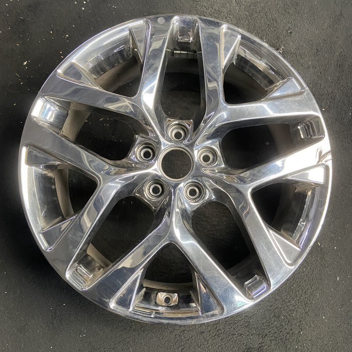 19" SORENTO 19 19x7.5 , 5 Y spoke, chrome, w/o Original OEM Wheel Rim - Additional View