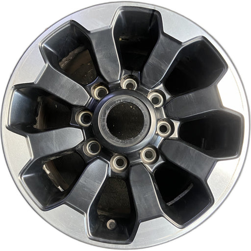 17" DODGE 2500 PICKUP 17-18 , 17x8 , 8 spoke Original OEM Wheel Rim - Front View