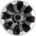 17" DODGE 2500 PICKUP 17-18 , 17x8 , 8 spoke Original OEM Wheel Rim - Front View