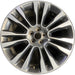 20" LINCOLN CONTINENTAL 17-19 20x8.5 , 14 spoke Original OEM Wheel Rim - Front View