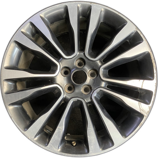 20" LINCOLN CONTINENTAL 17-19 20x8.5 , 14 spoke Original OEM Wheel Rim - Front View