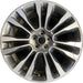20" LINCOLN CONTINENTAL 17-19 20x8.5 , 14 spoke Original OEM Wheel Rim - Front View