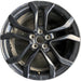 18" FUSION 19-20 18x8, , , , black Original OEM Wheel Rim - Front View